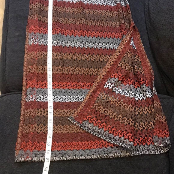 Eva Mendes For New York & Company Maxi Swim Dress Cover Up Earth Tones-Size XS - Picture 11 of 11